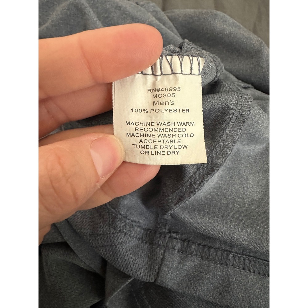McDonald's Apparel Collection Uniform Shirt Men's Size Small-R Gray - Picture 5 of 7